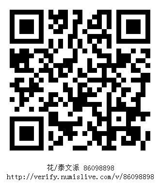 南洋钱币志鉴定暹罗瓷币专场 花/泰文派　验证编号86098898