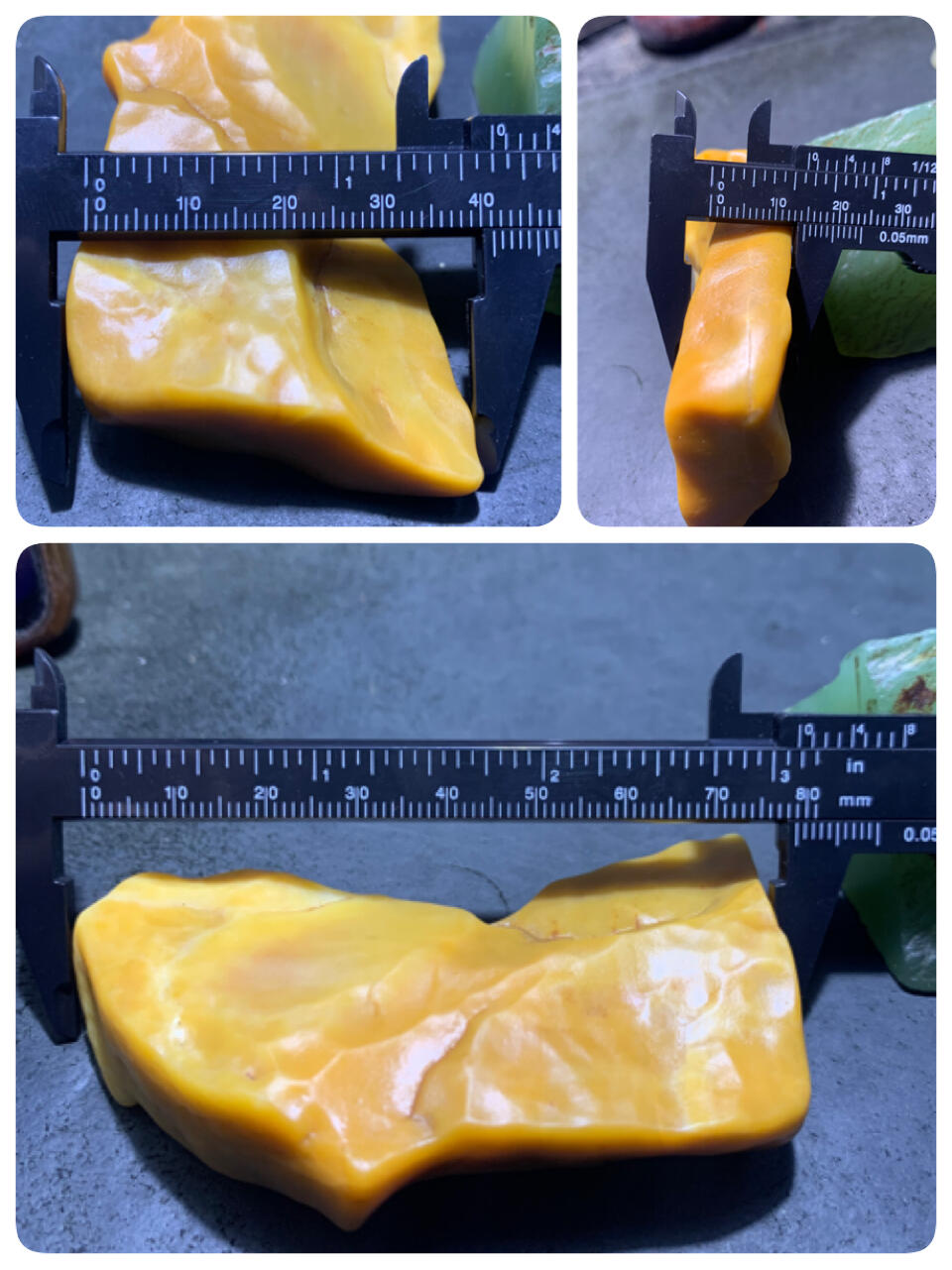 放福利！精美天然地表黄皮极细料金丝玉籽料原石一块！