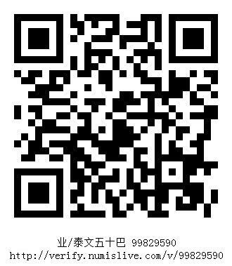 南洋钱币志鉴定暹罗瓷币专场 业/泰文五十巴　验证编号99829590