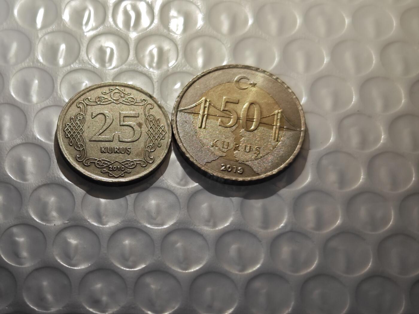 小小杂货铺26期 满五十包邮  可暂存  一元佣金 土耳其硬币两枚