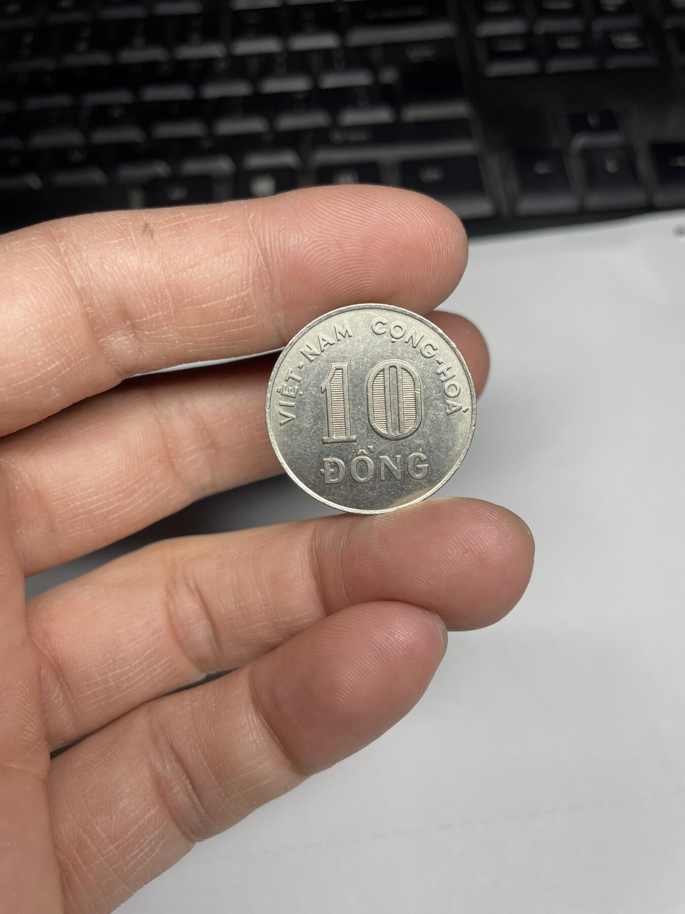 每日一拍，2025年集古藏今外币拍卖第一期-第3场—（总第193拍），可以寄存60天，满160元包邮。 带光1970年南越10盾