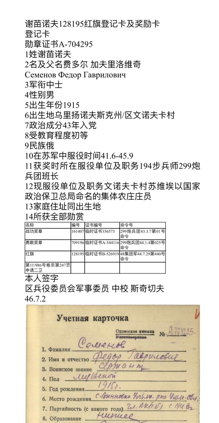 大猫徽章拍卖  第263期  苏联红旗勋章4⃣️ 档案齐全 珐琅有修复