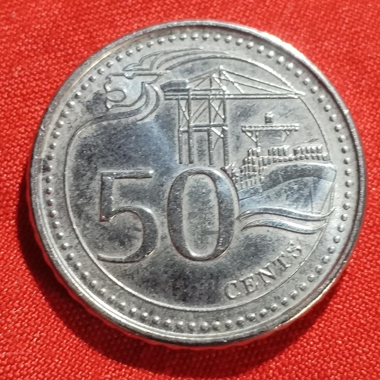 林 专场 外币纸币硬币专场（第二期）接代拍 2013年新加坡50分