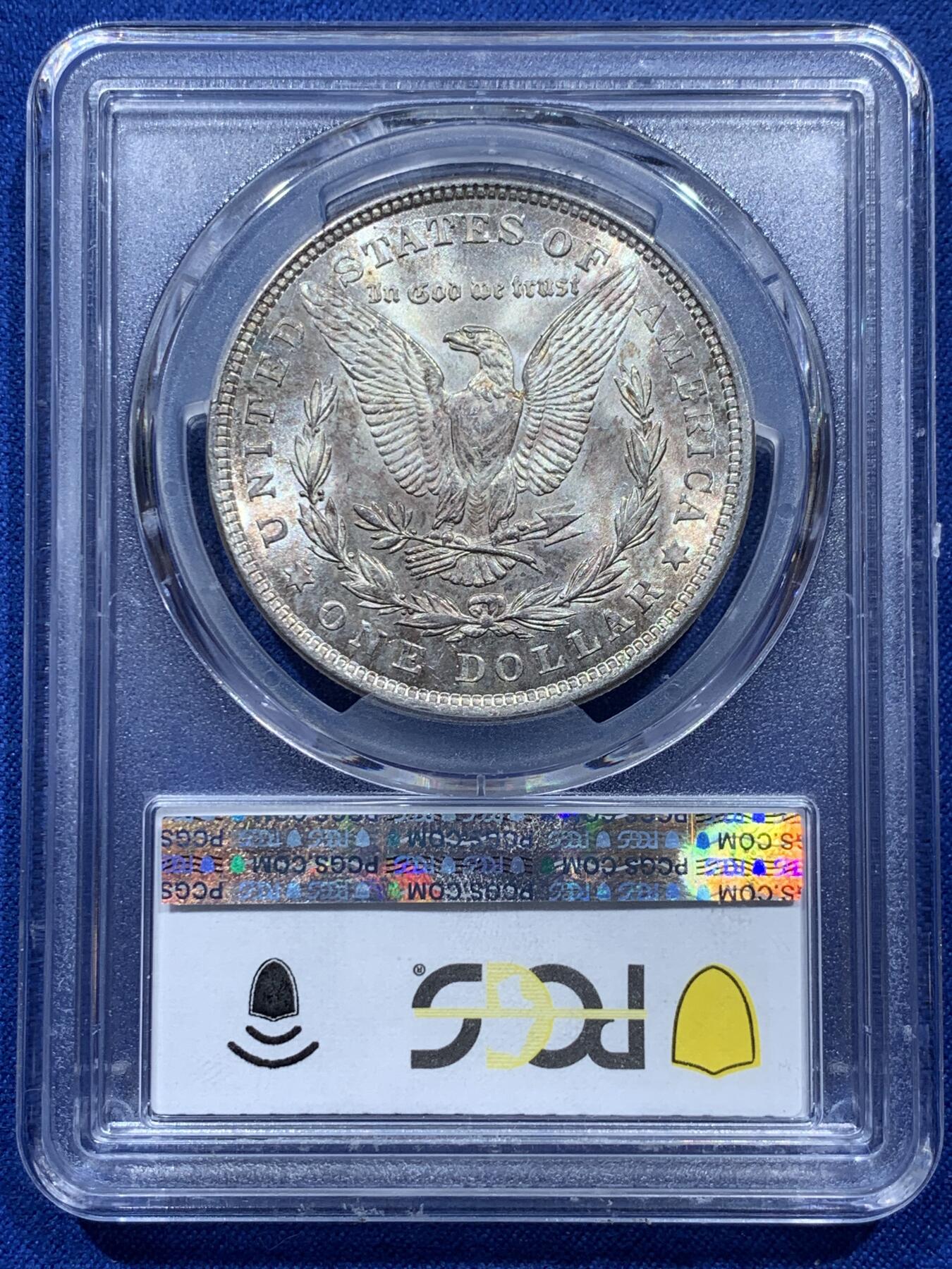 《竞宝斋》第347场 周日，周一，周二  3场连拍 （全场包邮） PCGS MS64 美国1921年摩根银元