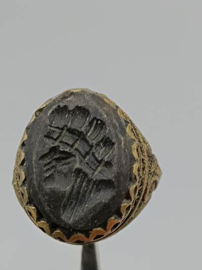 22期拍卖 - A18回流天然石戒指