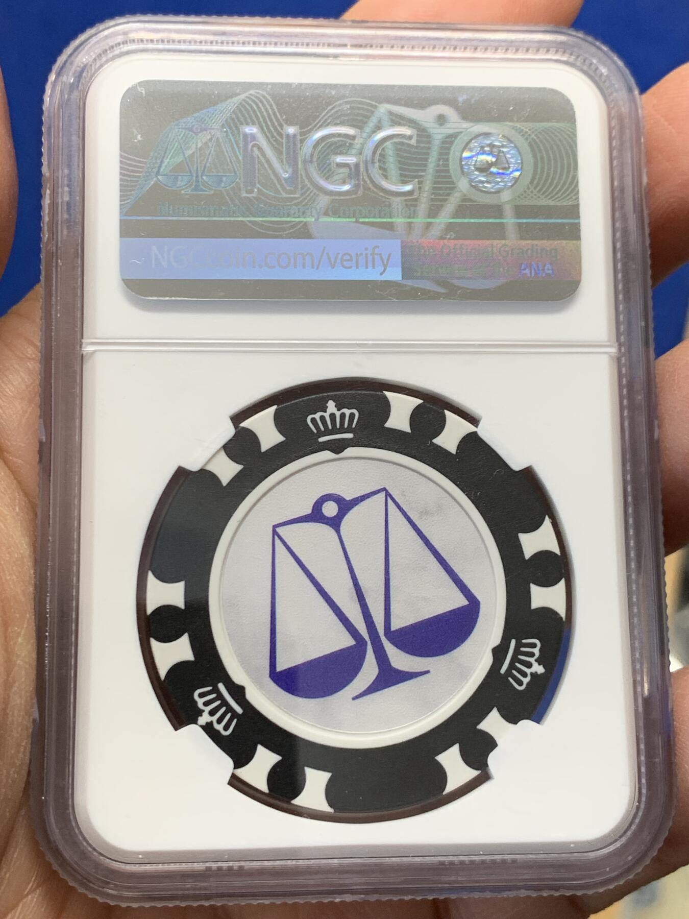 《竞宝斋》第347场 周日，周一，周二  3场连拍 （全场包邮） NGC TOKEN 上海CCG集团2021年官方Token 可作为趣味品凑品种收藏