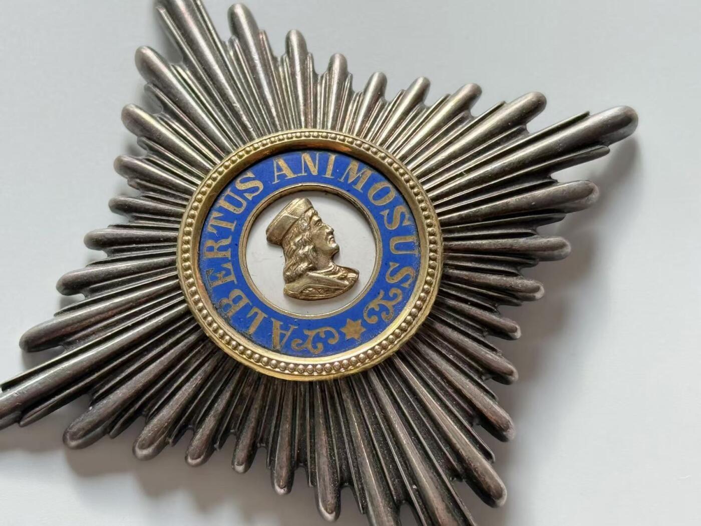 RimeNova韵星2025军品类春季拍卖会-- RimeNova 2025 Spring Militaria Sale 德意志帝国萨克森王国指挥官级阿尔伯特勋章星芒章