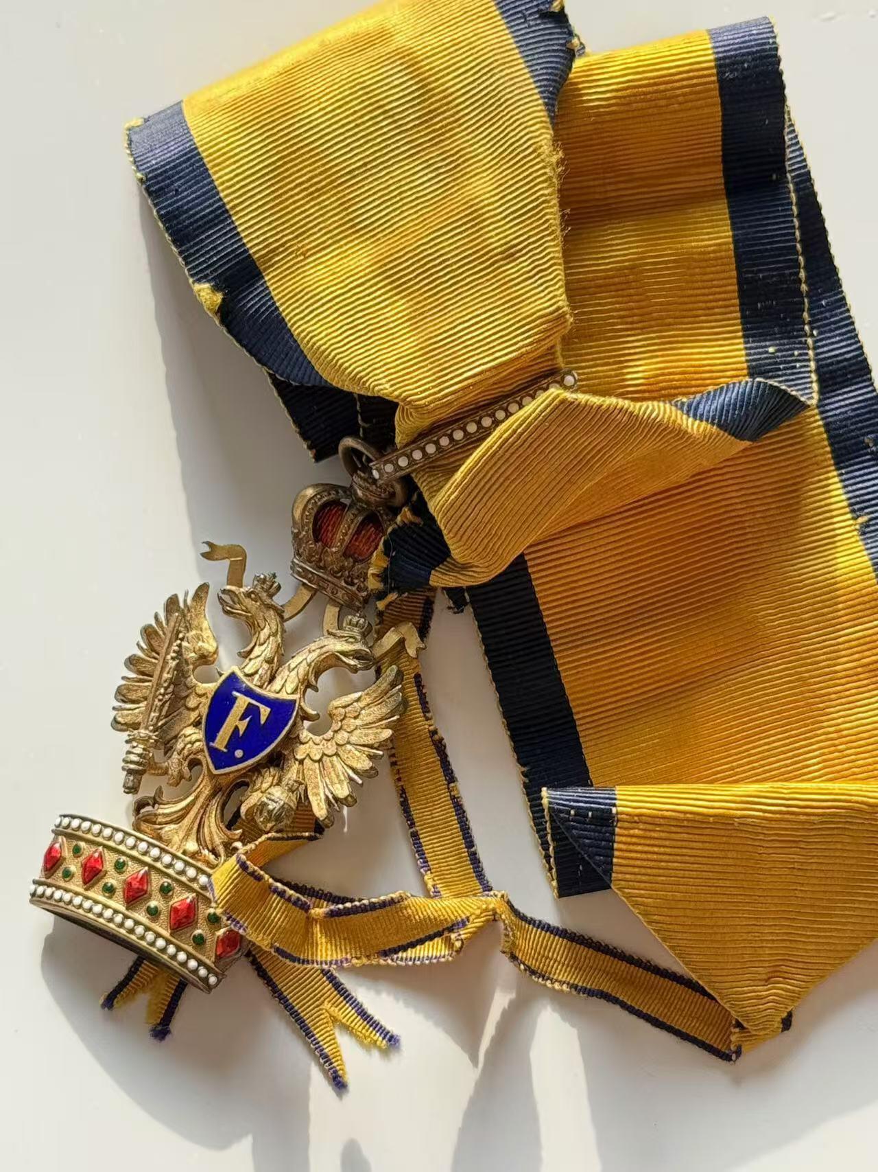 RimeNova韵星2025军品类春季拍卖会-- RimeNova 2025 Spring Militaria Sale 奥匈帝国指挥官级铁王冠勋章