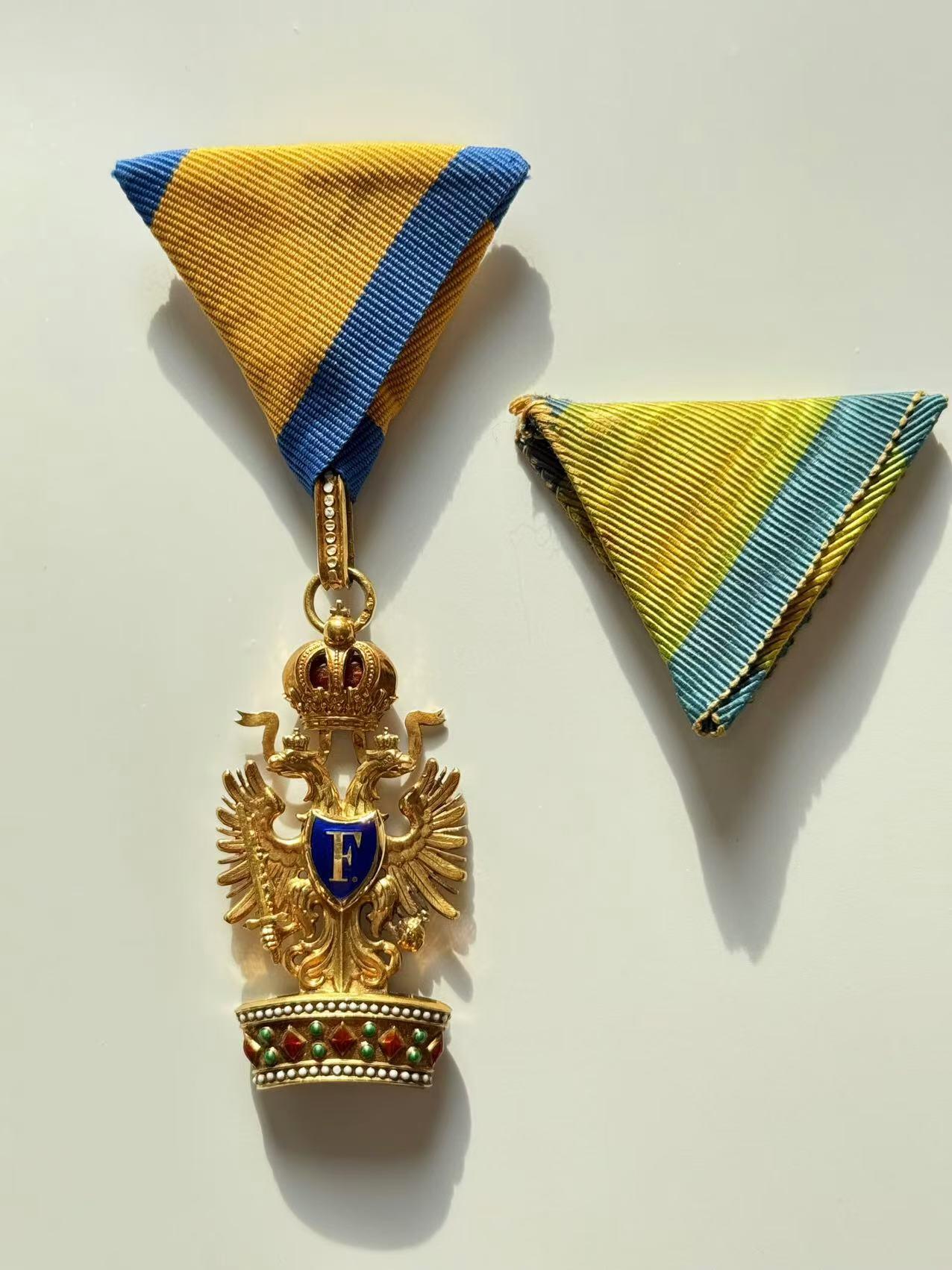 RimeNova韵星2025军品类春季拍卖会-- RimeNova 2025 Spring Militaria Sale 奥匈帝国骑士级金质铁王冠勋章