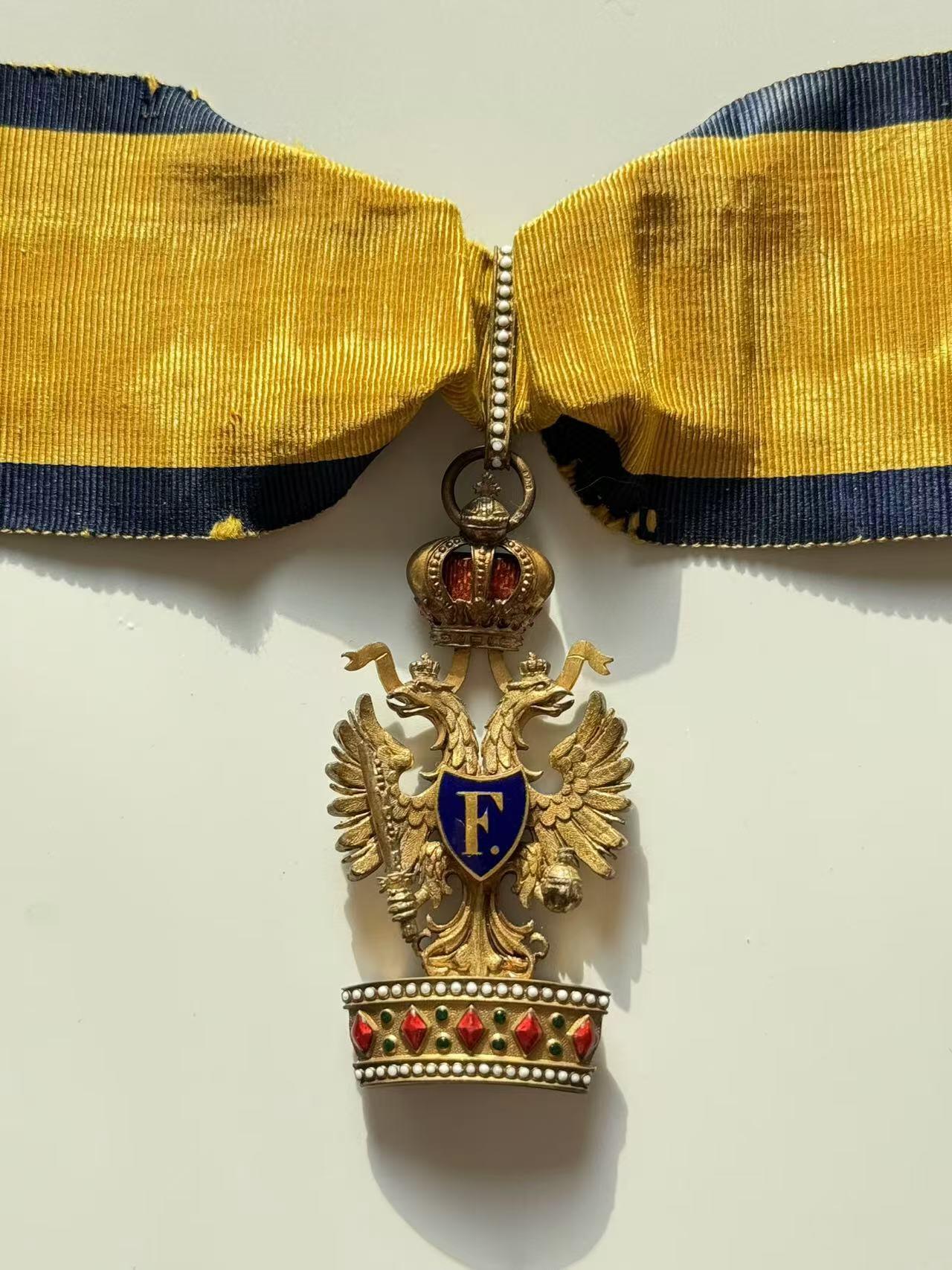 RimeNova韵星2025军品类春季拍卖会-- RimeNova 2025 Spring Militaria Sale 奥匈帝国指挥官级铁王冠勋章