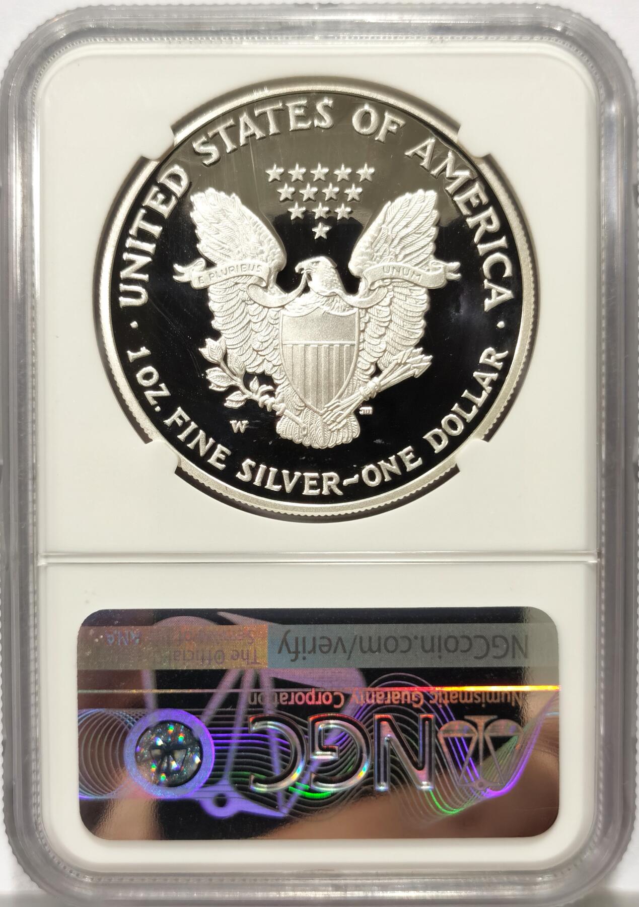 博洋堂世界钱币拍卖第108期（全场包邮） 美国2007年鹰洋自由行走女神1美元精制银币NGC-PF69UC，PROOF精制币，币面清爽干净又漂亮，打制精美，状态一流。