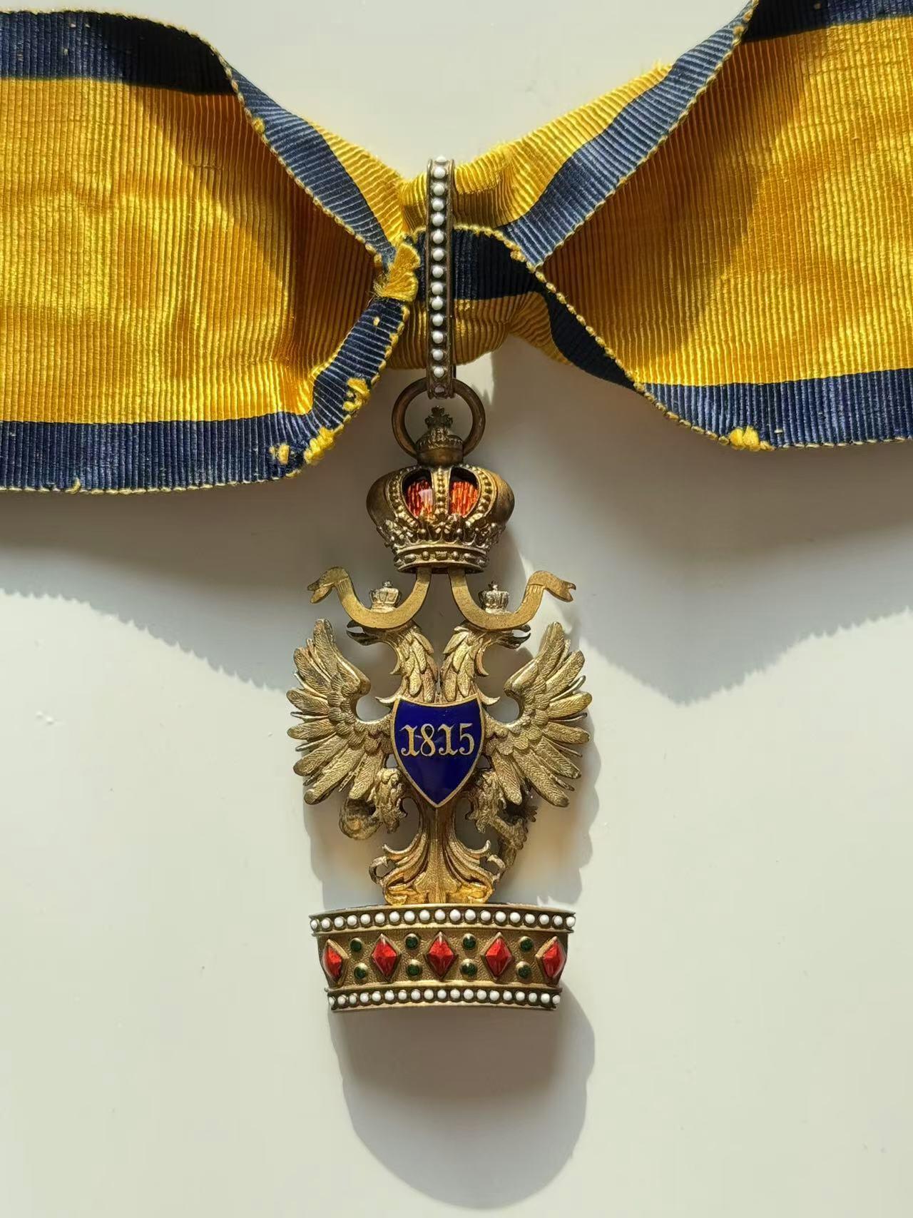 RimeNova韵星2025军品类春季拍卖会-- RimeNova 2025 Spring Militaria Sale 奥匈帝国指挥官级铁王冠勋章