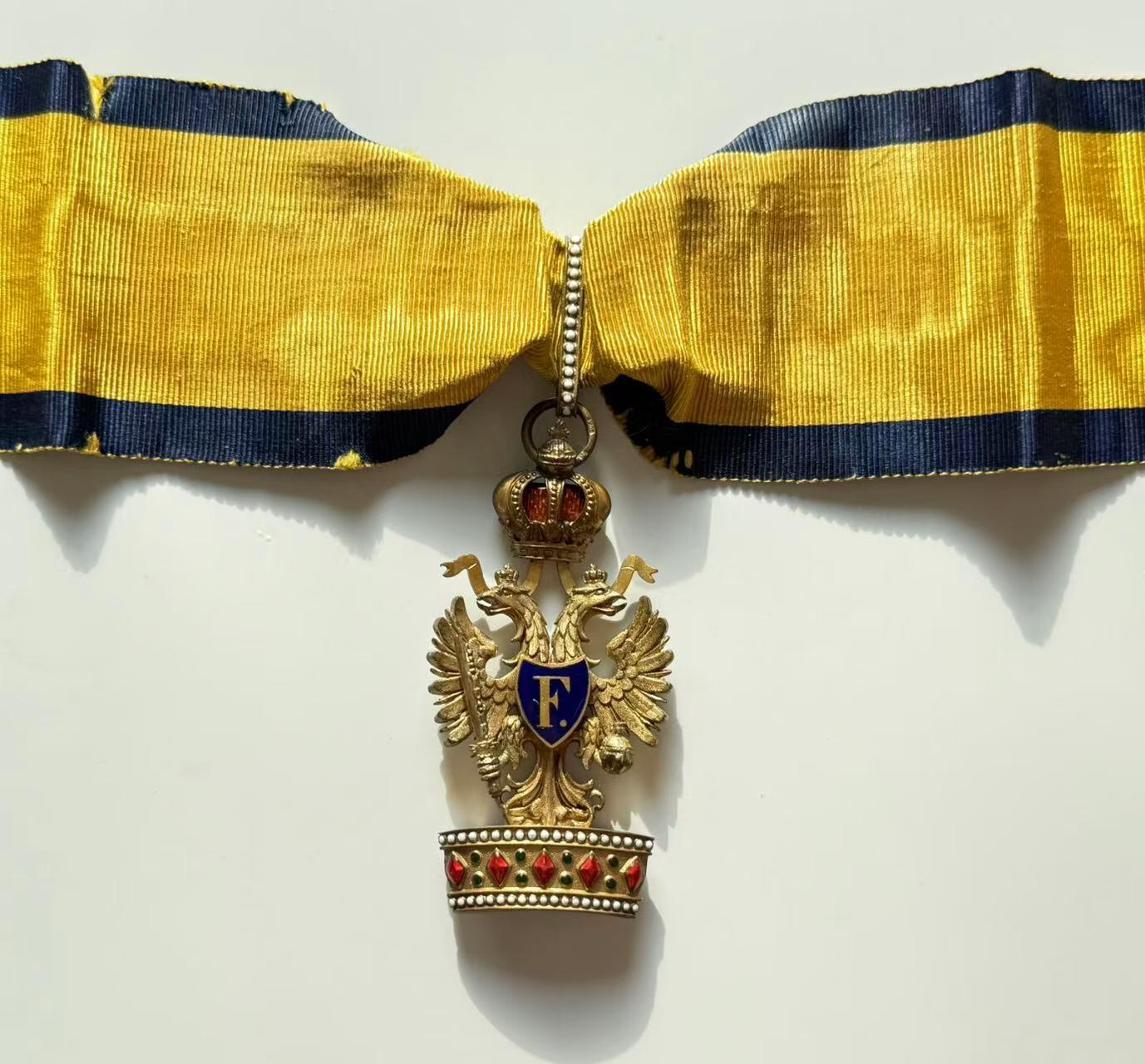 RimeNova韵星2025军品类春季拍卖会-- RimeNova 2025 Spring Militaria Sale 奥匈帝国指挥官级铁王冠勋章