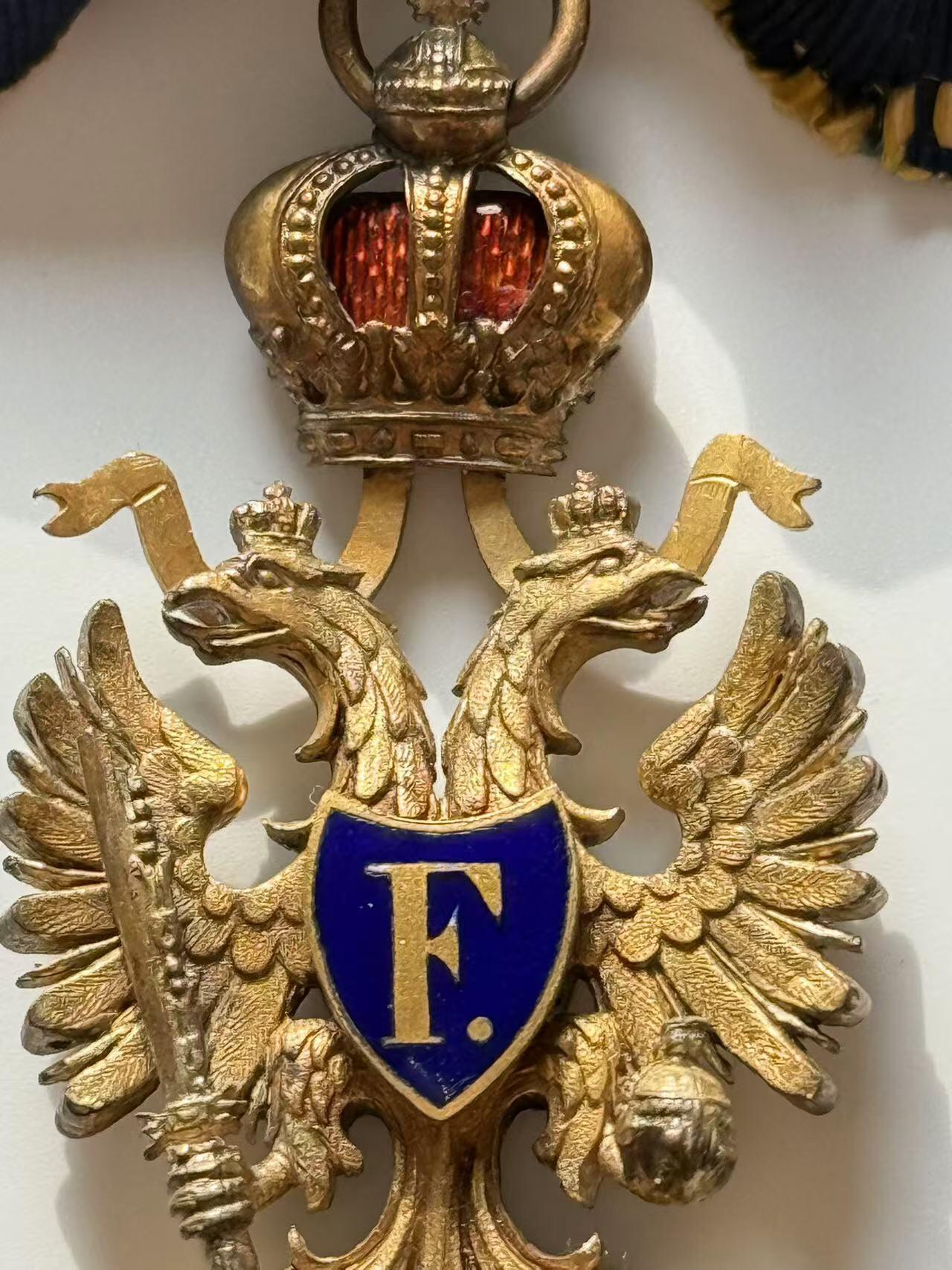 RimeNova韵星2025军品类春季拍卖会-- RimeNova 2025 Spring Militaria Sale 奥匈帝国指挥官级铁王冠勋章