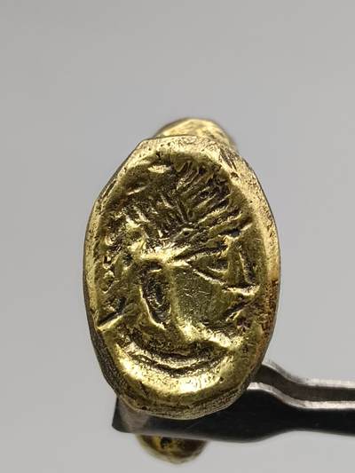 23期拍卖 - A10回流铜戒指