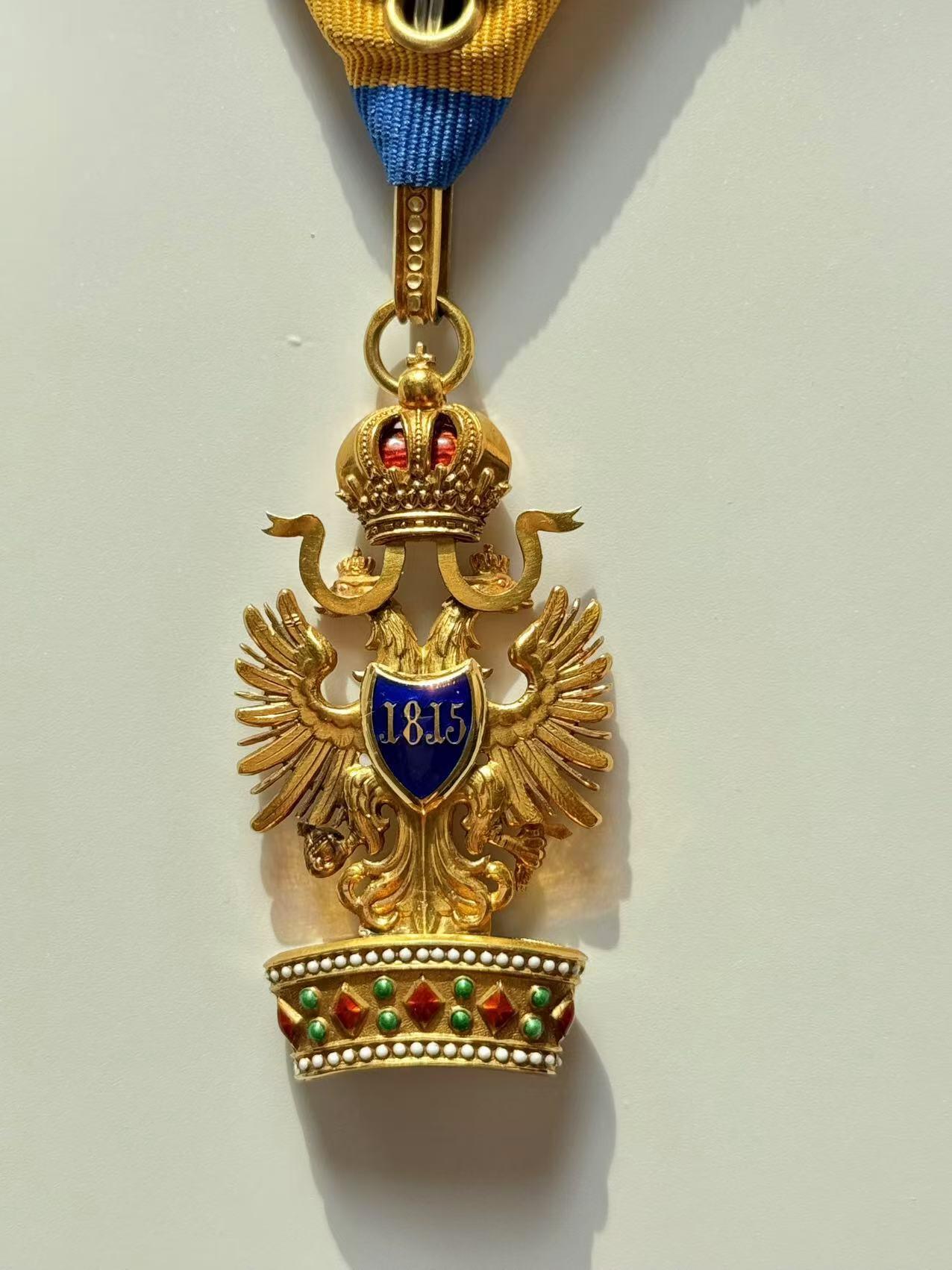 RimeNova韵星2025军品类春季拍卖会-- RimeNova 2025 Spring Militaria Sale 奥匈帝国骑士级金质铁王冠勋章