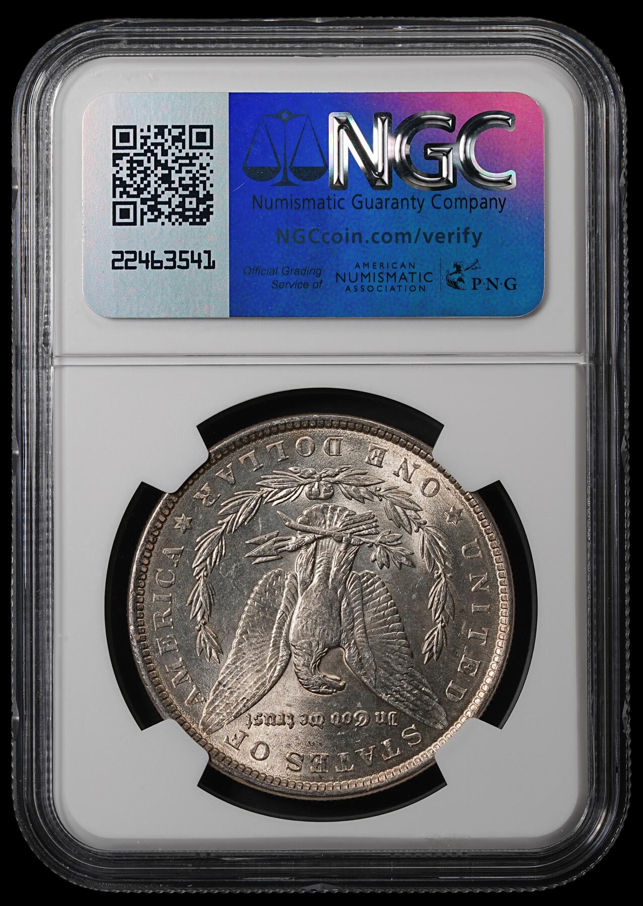 修遠堂世界钱币第五十五期 全场包邮 NGC MS64 1887年美国摩根大银币