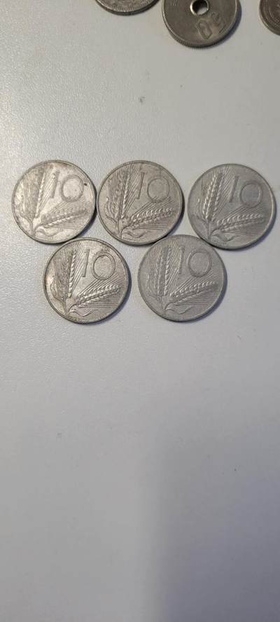 2025第二期 意大利10里拉5枚