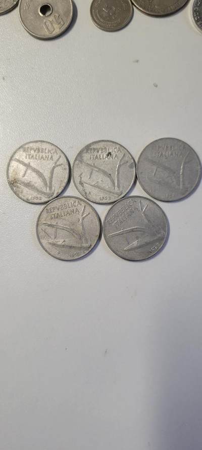 2025第二期 意大利10里拉5枚