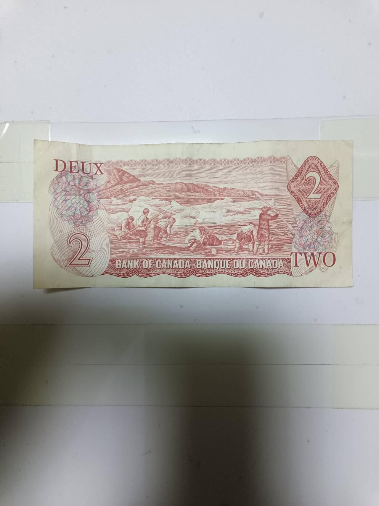 【20250117】非全新纸币第215场 加拿大2元