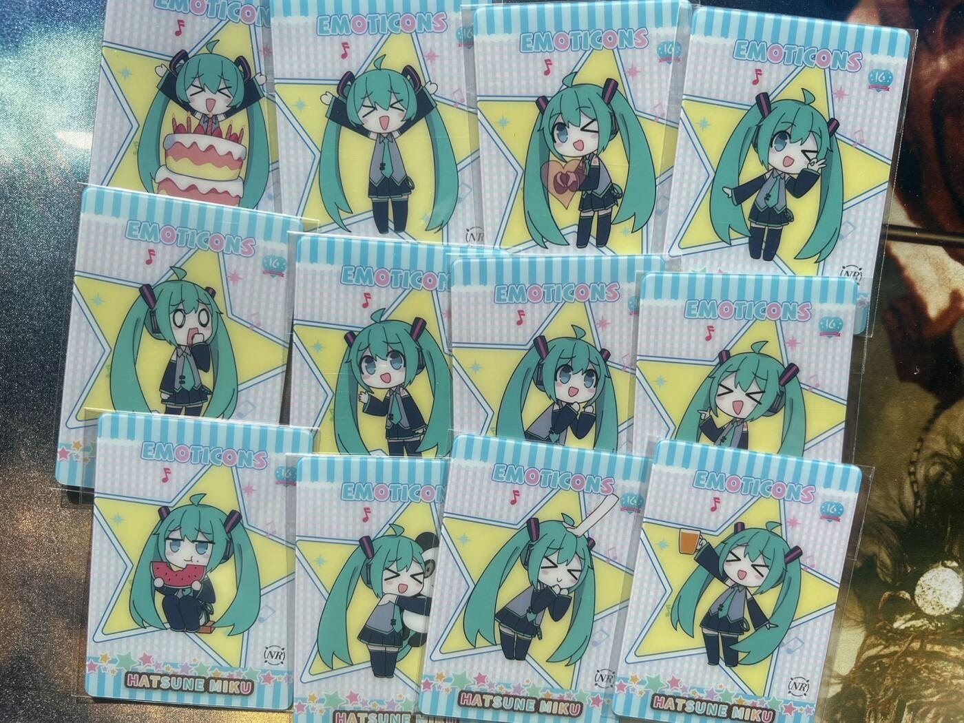 【随心卡拍】综合场 卡牌拍卖【第28期】 卡卡沃 初音 Q版 12张
