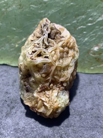 精美高玉化阿拉善立体筋脉石玛瑙原石一颗，， - 精美高玉化阿拉善立体筋脉石玛瑙原石一颗，，