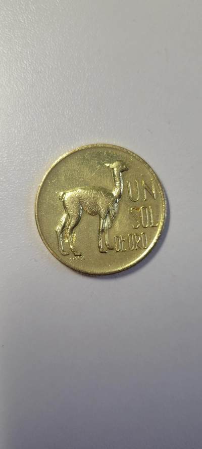 2025第二期 秘鲁1971年1索尔羊驼铜币