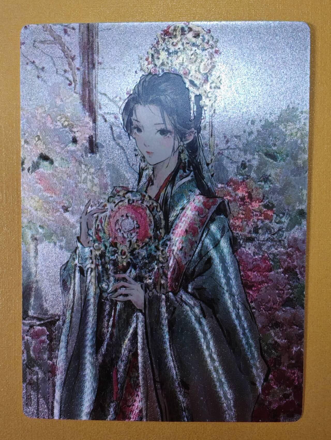 趣卡卡拍No.3期（无佣金免手续费，分享成交有奖） 【半粗特卡】星宿文创-迟迟-嫁衣扈三娘