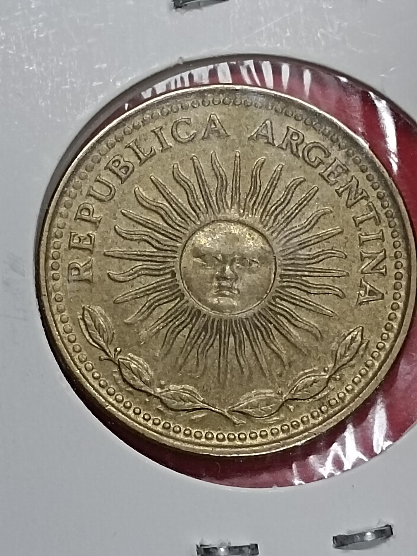 吉祥压岁钱外国硬币第52场 阿根廷硬币