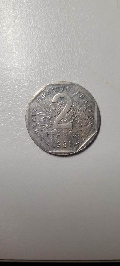 2025第二期 法国1981年2法郎