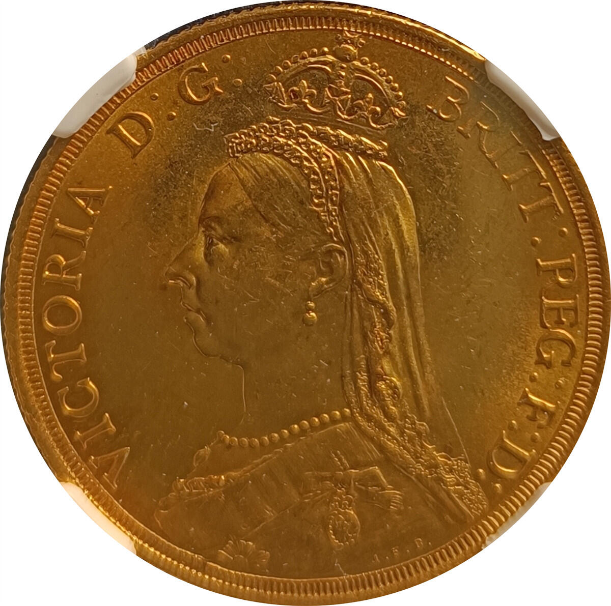 恩福第2024年秋季拍卖会 1887年英国5英镑金币