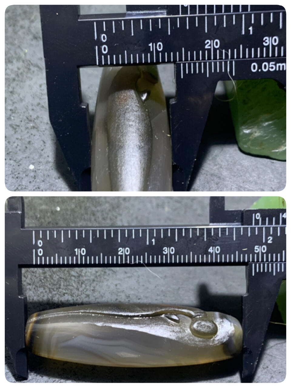 精美亚光高玉化缠丝玛瑙手工俏色巧雕无相佛意境桶珠一个！