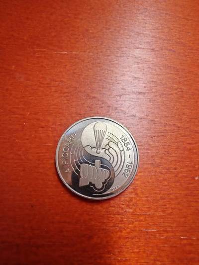 长老汇马年精选第十六场拍卖 - 1984瑞士 皮卡德诞辰百周年5法郎铜镍币