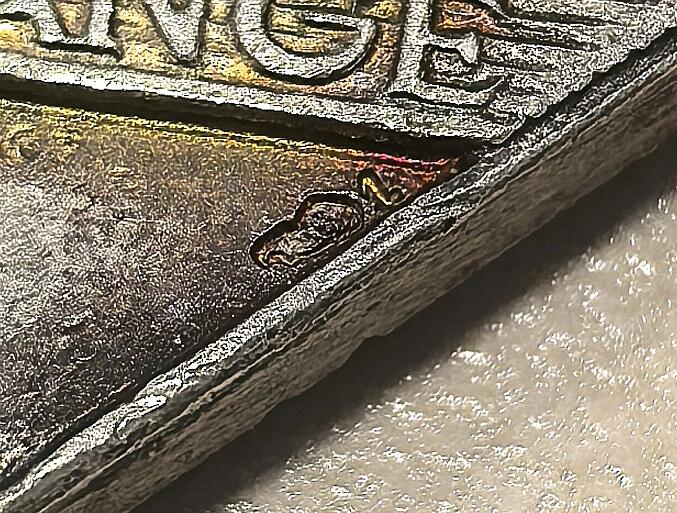 博洋堂世界钱币拍卖第108期（全场包邮） 法国巴黎股票经纪人八角银章，直径32mm，重21.3克。丰饶角边铭