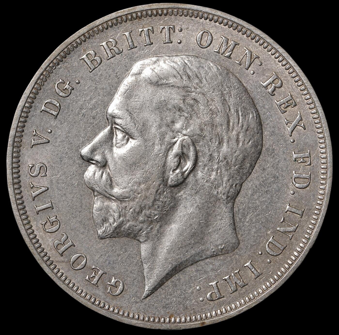 修遠堂世界钱币第五十五期 全场包邮 1935年英国马剑大银币 28.24g