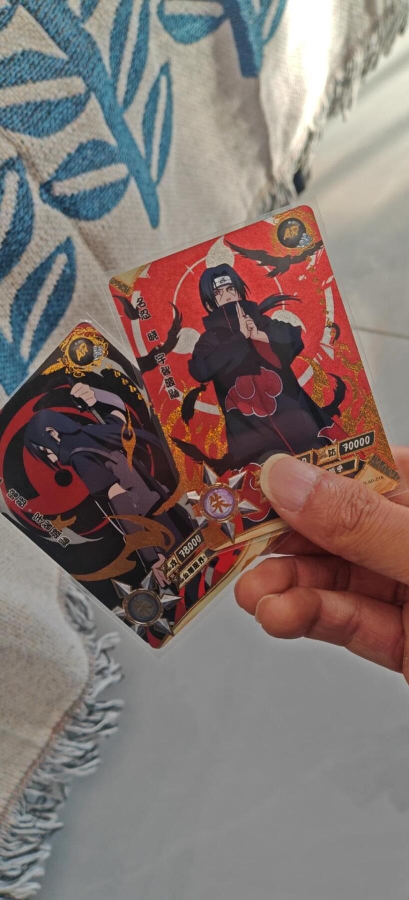 秋原瞳小店第6期（任何一款拿下都会送卡游各个系列精美卡位） 卡游火影ar宇智波鼬一组