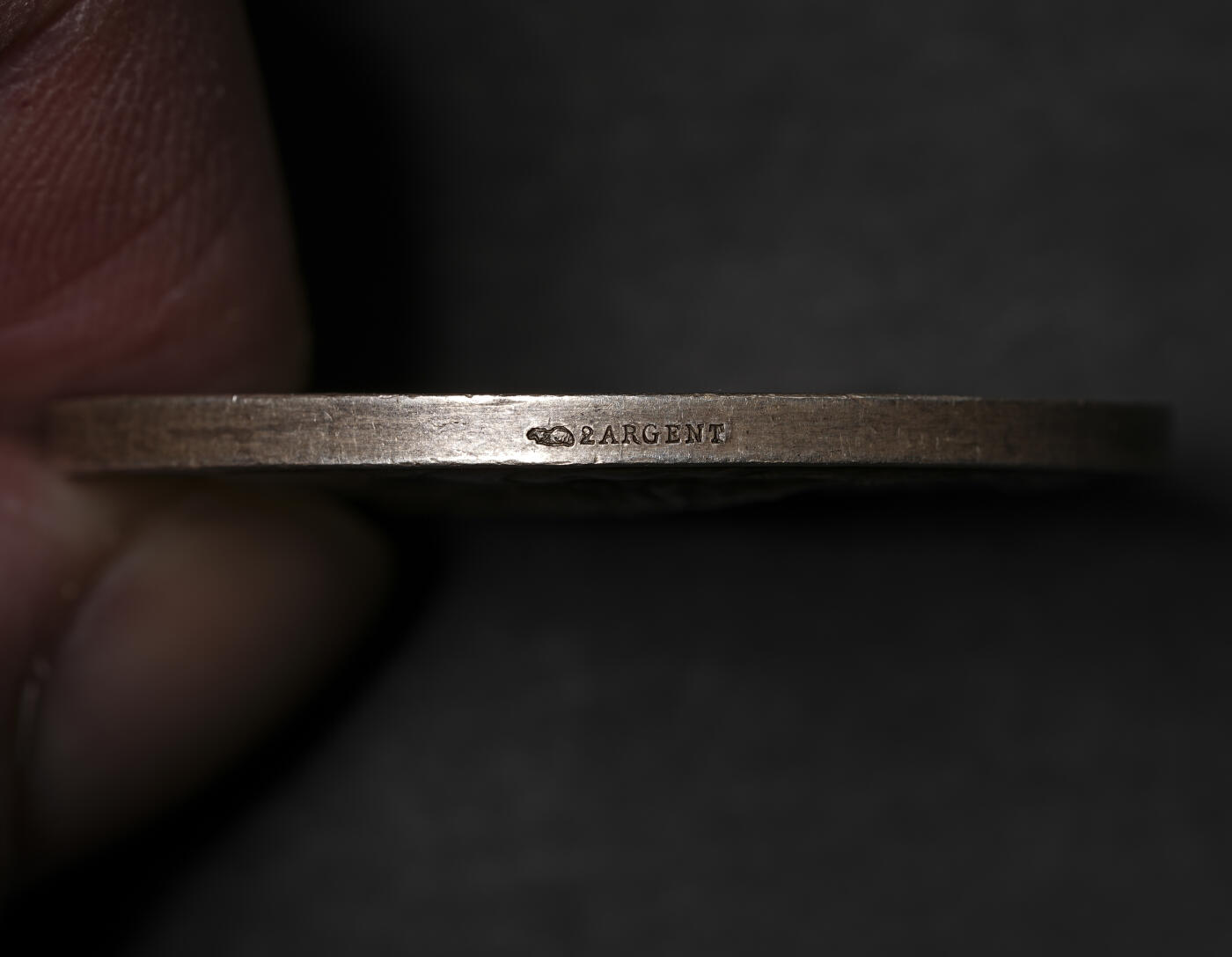 修遠堂世界钱币第五十五期 全场包邮 1866年法国银章 36.40mm，24.72g