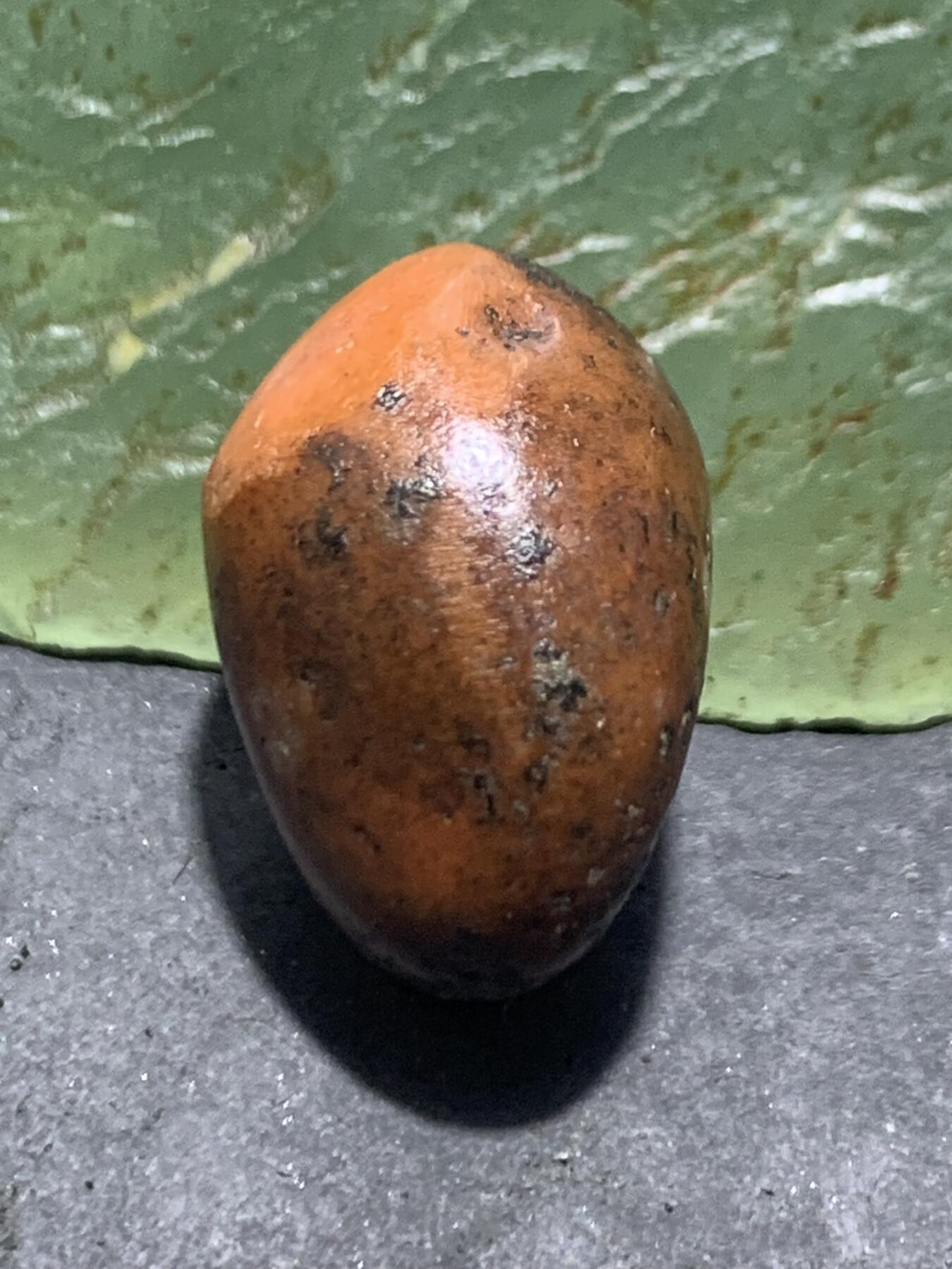 精美红皮原皮开窗料南红玛瑙原石一颗，