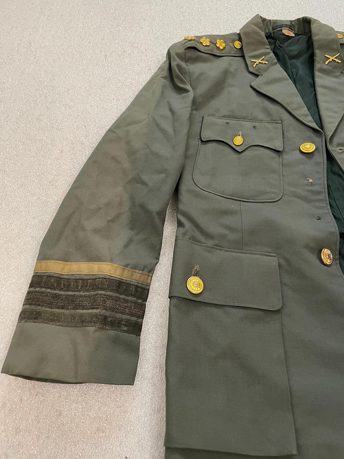 RimeNova韵星2025军品类春季拍卖会-- RimeNova 2025 Spring Militaria Sale 民国韩上校陆军常服一套，带略章与陆军大学证章