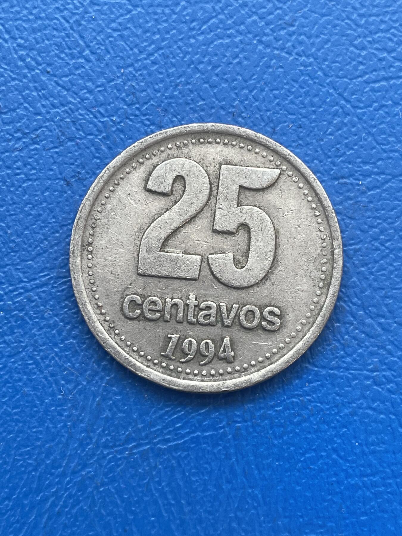 金银花邮币世界各国硬币专场14 阿根廷25