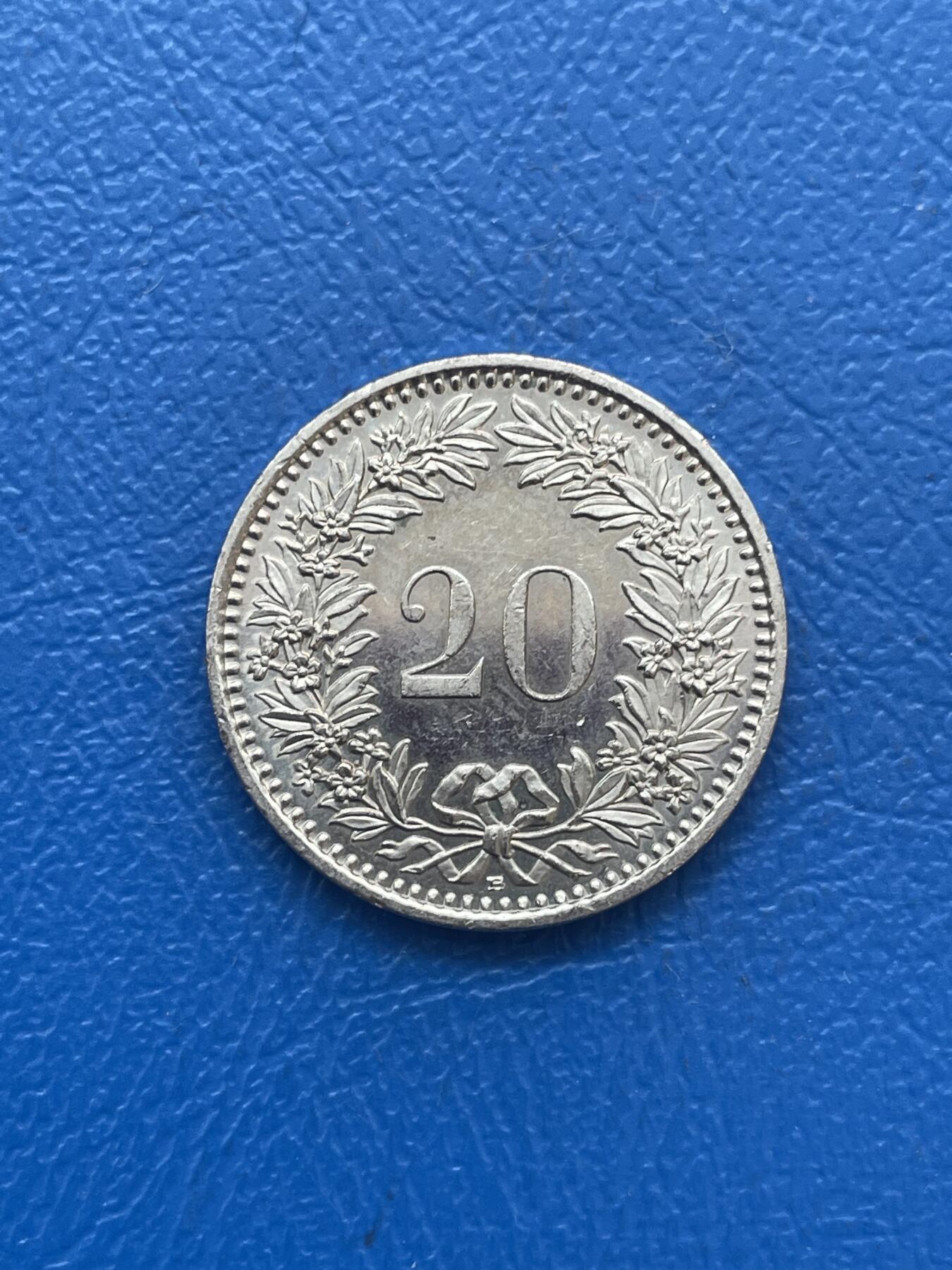 金银花邮币世界各国硬币专场14 瑞士20