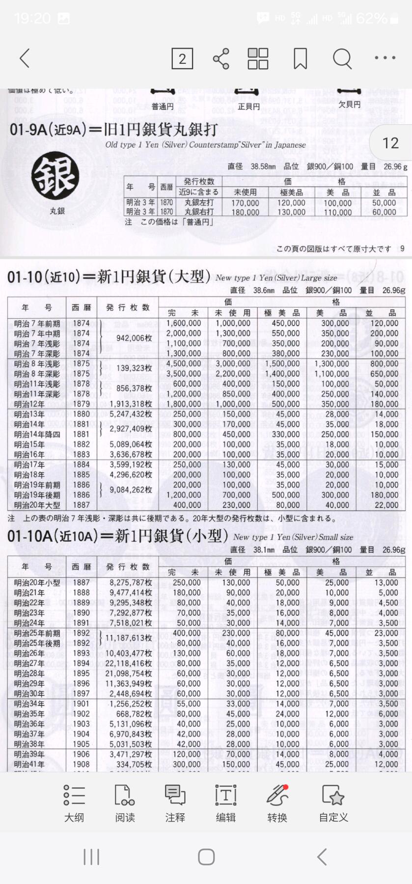 修遠堂世界钱币第五十五期 全场包邮 NGC MS61 明治十七年龙一圆大银币 稀少早期大型日本龙洋