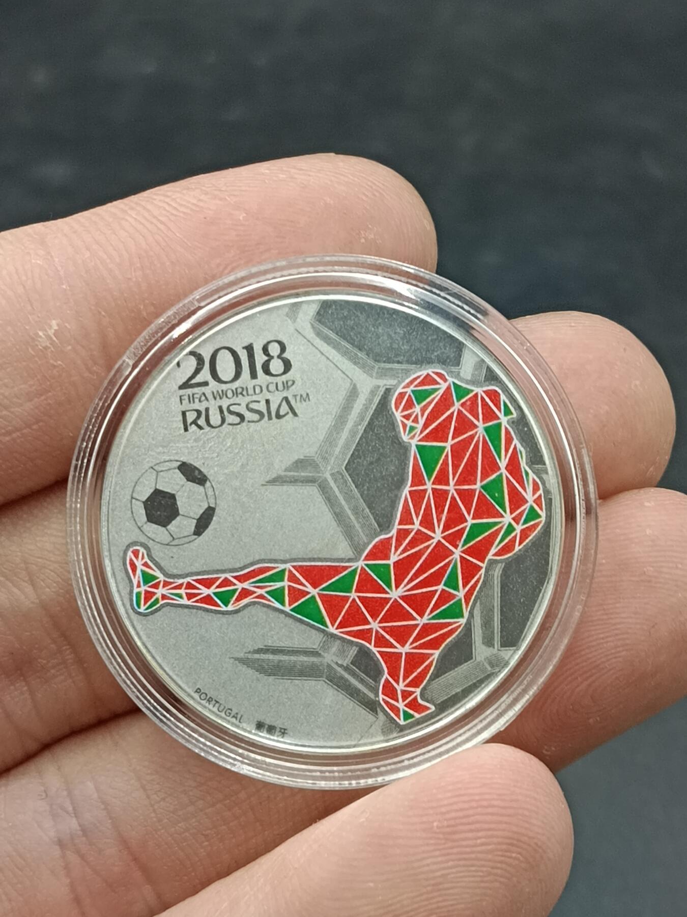 27期拍卖 2018世界杯纪念章(重1g)