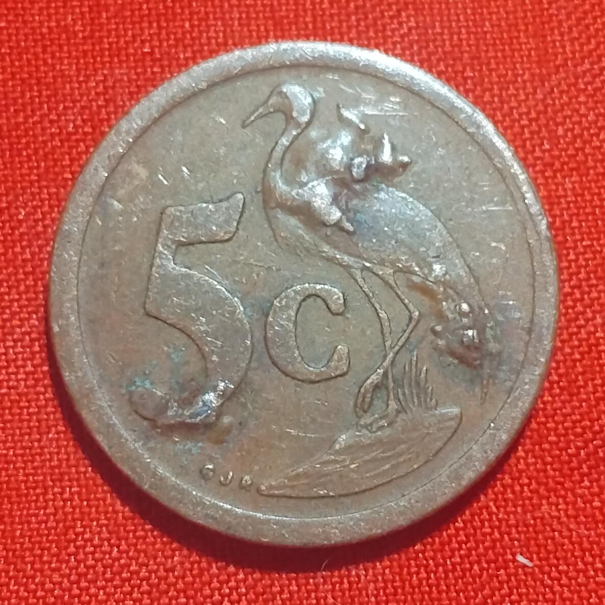 林 专场 硬币外币专场（第四期）接代拍 1990年南非5分铜币