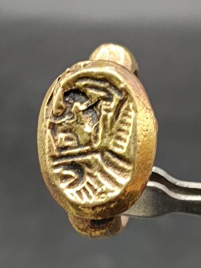 27期拍卖 - A25回流铜戒指