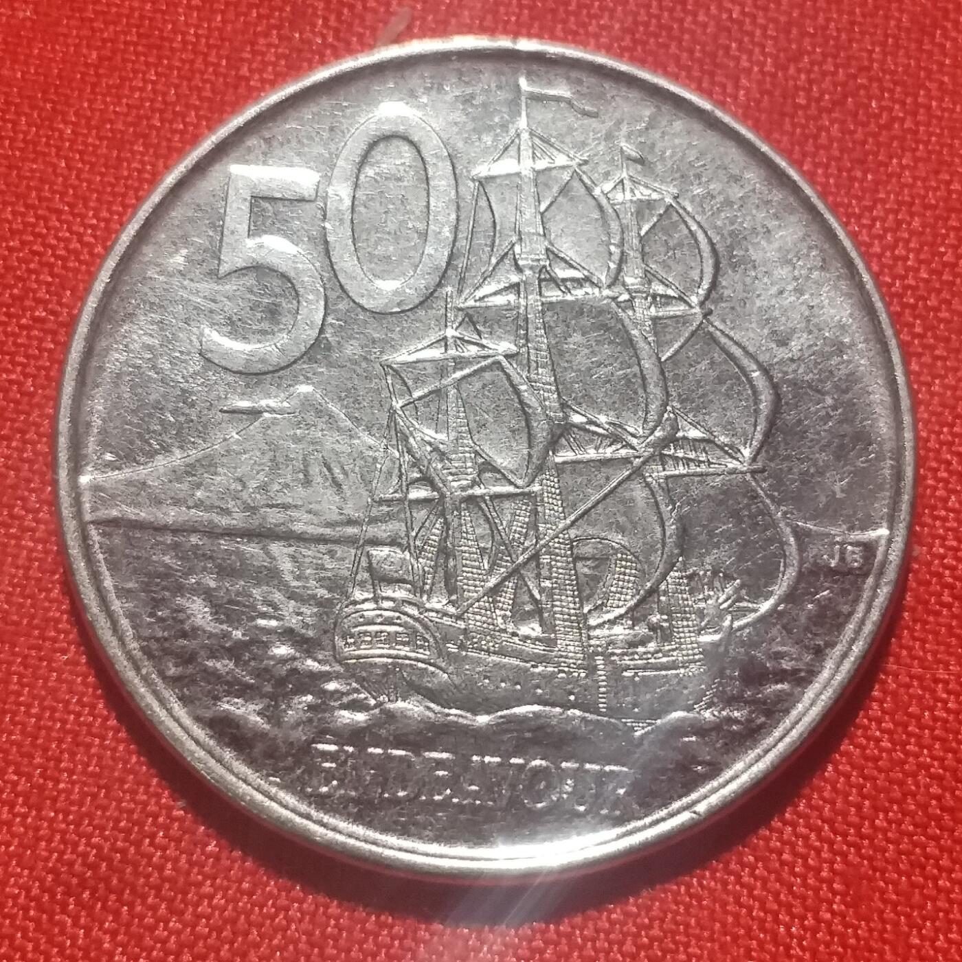 林 专场 硬币外币专场（第四期）接代拍 2006年新西兰50分