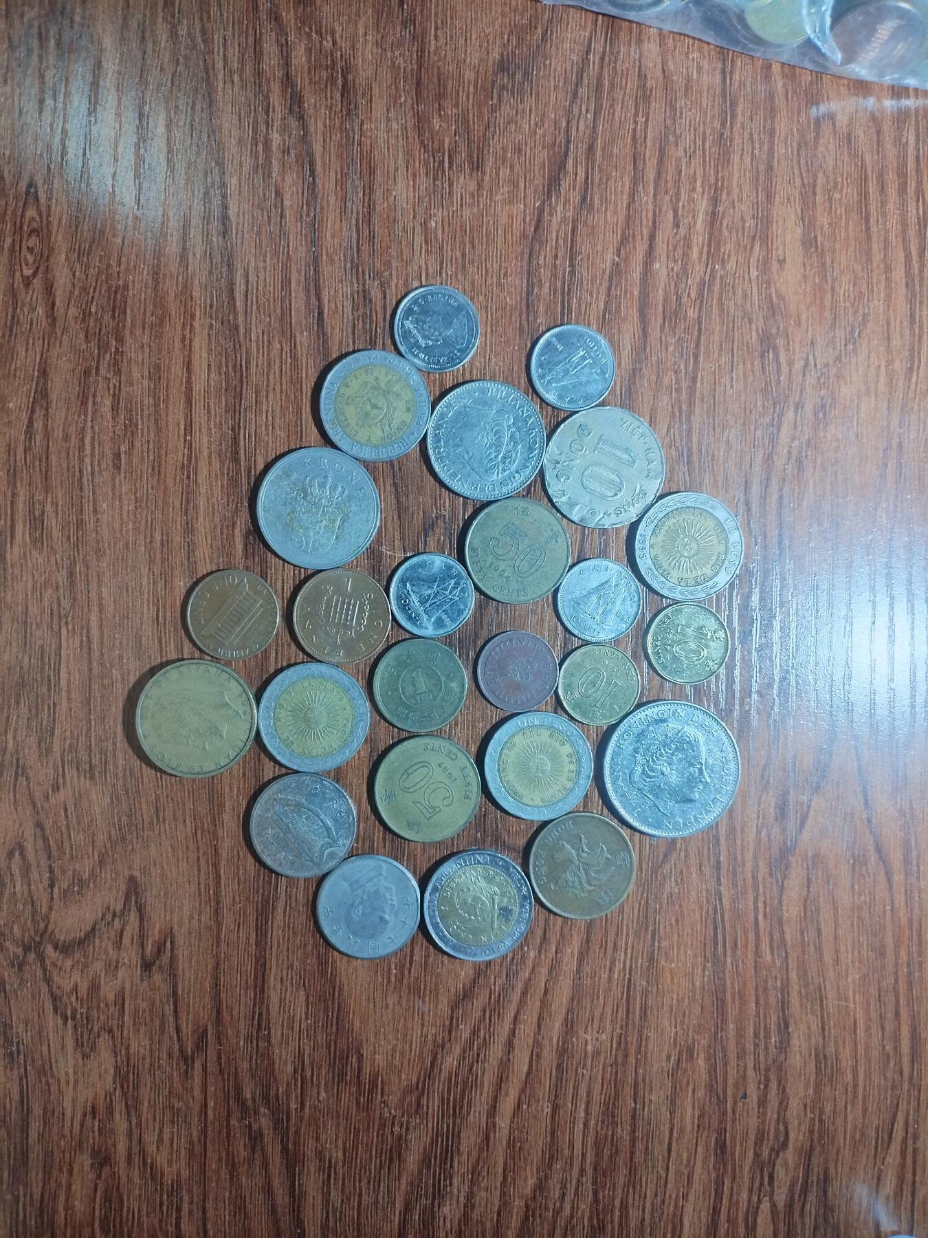 林 专场 硬币外币专场（第五期）接代拍 硬币25枚一组