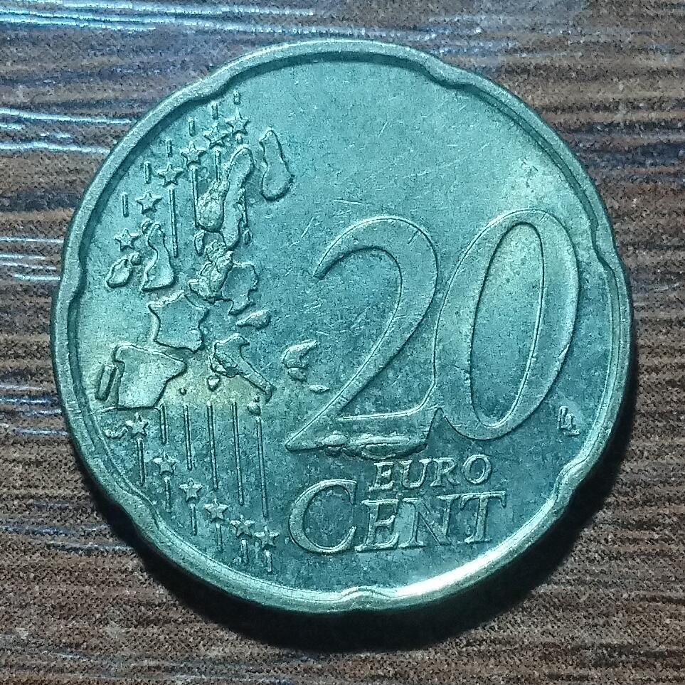林 专场 硬币外币专场（第五期）接代拍 2002年20欧分