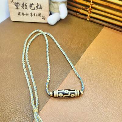 颜紫熹品牌藏传回流天珠玛瑙玉髓福利专场第2期 - 藏传回流天珠项链