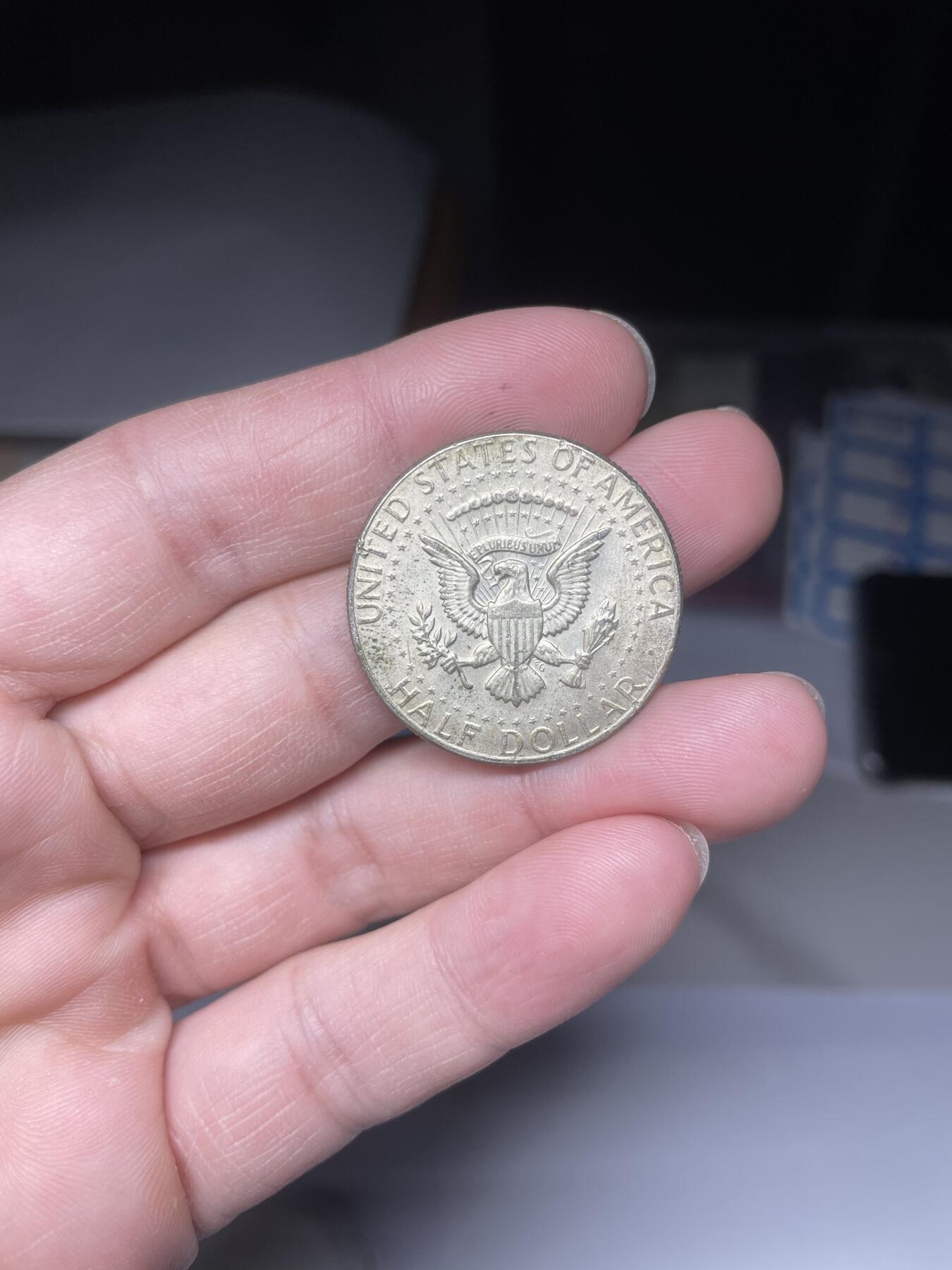 每日一拍，2025年集古藏今外币拍卖第一期-第7场—（总第197拍），可以寄存60天，满160元包邮。 1969年美国半美元银币